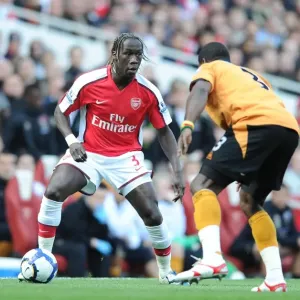 Bacary Sagna (Arsenal) George Elokobi (Wolves). Arsenal 1: 0 Wolverhampton Wanderers