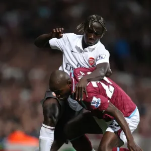 Bacary Sagna (Arsenal) Henrita Ilunga (West Ham)