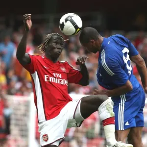 Bacary Sagna Print (Arsenal) - Julio Baptista Print (Real Madrid)