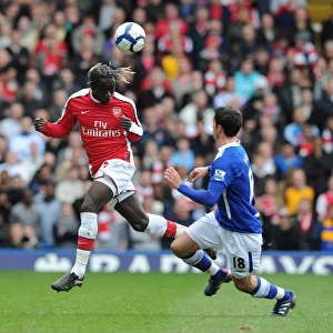 Bacary Sagna (Arsenal) Keith Fahey (Birmingham). Birmingham City 1: 1 Arsenal