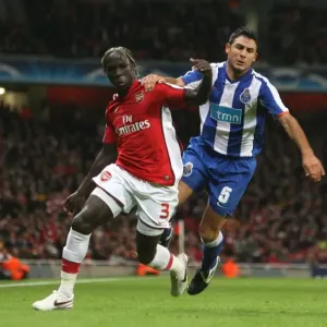 Bacary Sagna (Arsenal) Nelson Benitez (Porto) Bacary Sagna (Arsenal) Nelson Benitez (Porto)