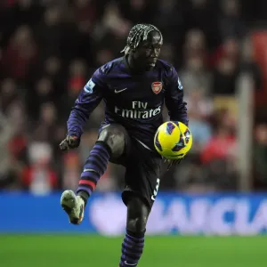 Bacary Sagna (Arsenal). Southampton 1: 1 Arsenal. Barclays Premier League. St. Marys Stadium Bacary Sagna (Arsenal). Southampton 1: 1 Arsenal. Barclays Premier League. St. Marys Stadium