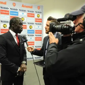 Bacary Sagna: Arsenal Star's Pre-Match Interview Before Arsenal vs Southampton (2013-14)
