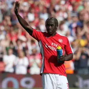 Bacary Sagna Print - Emirates Stadium Match Day Bacary Sagna Print - Emirates Stadium Match Day