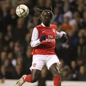 Bacary Sagna's Defiant Performance: Arsenal's 5:1 Loss to Tottenham - Carling Cup Semi-Final, 2008 Bacary Sagna's Defiant Performance: Arsenal's 5:1 Loss to Tottenham - Carling Cup Semi-Final, 2008