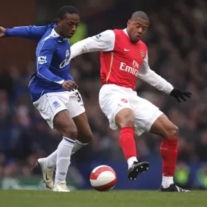 Julio Baptista Print, Everton vs Arsenal 2007 Julio Baptista Print, Everton vs Arsenal 2007