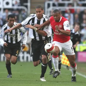 Baptista vs. Onyewu: A Battle of Giants in the FA Premiership Stalemate at St. James Park, Arsenal vs. Newcastle United, 2007 Baptista vs. Onyewu: A Battle of Giants in the FA Premiership Stalemate at St. James Park, Arsenal vs. Newcastle United, 2007