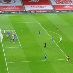 Empty Battle: Arsenal vs Leicester City at the Ghostly Emirates Stadium - 2020-21 Premier League