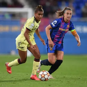 Battle of the Best: Parris vs. Putellas in Barcelona's Champions League Showdown Against Arsenal