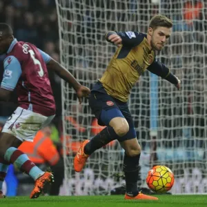 Battle in the Midfield: Aaron Ramsey vs. Jores Okore (Premier League, 2015) Battle in the Midfield: Aaron Ramsey vs. Jores Okore (Premier League, 2015)