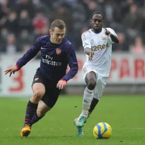 Battle of the Midfield: Jack Wilshere vs. Nathan Dyer - FA Cup Clash (Swansea vs. Arsenal, 2012-13) Battle of the Midfield: Jack Wilshere vs. Nathan Dyer - FA Cup Clash (Swansea vs. Arsenal, 2012-13)
