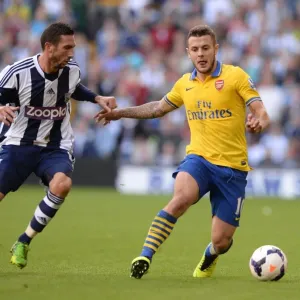 Battle in the Midfield: Jack Wilshere vs Morgan Amalfitano (2013-14) - Arsenal vs West Bromwich Albion