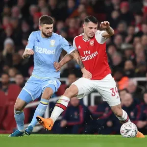 Battle of Midfield Titans: Xhaka vs Klich - Arsenal vs Leeds United, FA Cup Showdown Battle of Midfield Titans: Xhaka vs Klich - Arsenal vs Leeds United, FA Cup Showdown