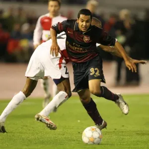 The Battle of Prague: Walcott vs. Tavares - Arsenal vs. Slavia Prague, UEFA Champions League, Group H, 7/11/2007