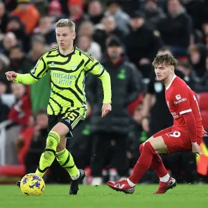 Battle for Supremacy: Liverpool vs. Arsenal, 2023-24 Premier League - Clash at Anfield Battle for Supremacy: Liverpool vs. Arsenal, 2023-24 Premier League - Clash at Anfield