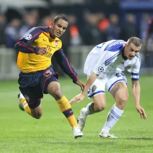 The Battle of Walcott: 1:1 Stalemate between Arsenal's Theo and Dynamo Kiev's Nesmachniy in Champions League Group G