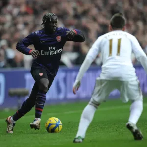 Battling Duels: Sagna vs Hernandez - Swansea v Arsenal, FA Cup 3rd Round Battling Duels: Sagna vs Hernandez - Swansea v Arsenal, FA Cup 3rd Round
