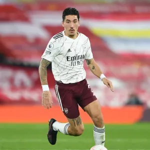 Hector Bellerin Print, Anfield Stadium Hector Bellerin Print, Anfield Stadium