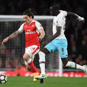 Bellerin vs. Kouyate: Battle at the Emirates - Arsenal vs. West Ham United, Premier League Bellerin vs. Kouyate: Battle at the Emirates - Arsenal vs. West Ham United, Premier League