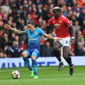 Bellerin vs Pogba: Clash of the Titans - Manchester United vs Arsenal, Premier League 2017-18 Bellerin vs Pogba: Clash of the Titans - Manchester United vs Arsenal, Premier League 2017-18