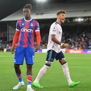 Ben White's Celebration: Arsenal Secure Win Against Crystal Palace in 2022-23 Premier League Opener Ben White's Celebration: Arsenal Secure Win Against Crystal Palace in 2022-23 Premier League Opener