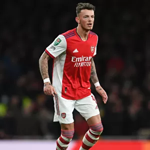 Ben White's Defiant Performance: Arsenal Stands Strong Against Liverpool in Carabao Cup Battle