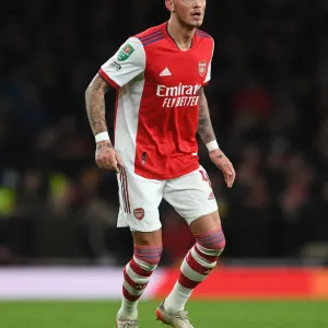 Ben White's Defiant Performance: Arsenal Stands Strong Against Liverpool in Carabao Cup Battle Ben White's Defiant Performance: Arsenal Stands Strong Against Liverpool in Carabao Cup Battle