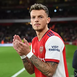 Ben White's Steely Determination: Arsenal's Defender Gears Up for Carabao Cup Battle Against Leeds United