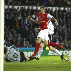 Bendtner Stuns Derby: First Arsenal Goal in Epic 6-2 Victory