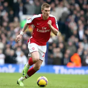 Nicklas Bendtner Print: 2009 Arsenal vs. Tottenham Stalemate Nicklas Bendtner Print: 2009 Arsenal vs. Tottenham Stalemate