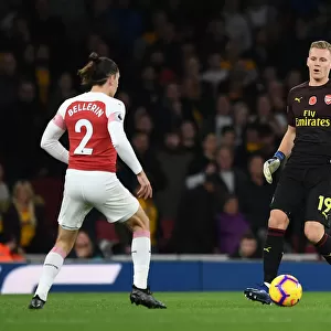 Bernd Leno in Action: Arsenal vs. Wolverhampton Wanderers, Premier League 2018-19