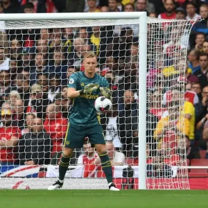 Bernd Leno Print, Arsenal 3:2 Aston Villa, Premier League