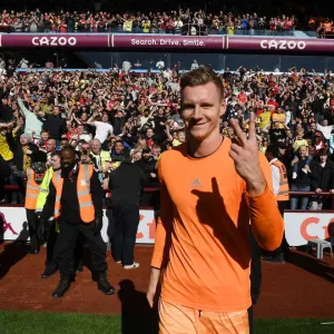 Bernd Leno's Triumph: Arsenal's Goalkeeper Celebrates Victory Over Aston Villa Bernd Leno's Triumph: Arsenal's Goalkeeper Celebrates Victory Over Aston Villa