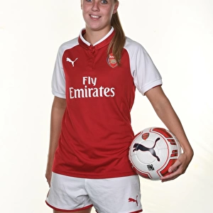 Beth Mead: Arsenal Women's Star at 2017 Team Photocall