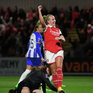 Beth Mead Scores Her Fourth Goal: Arsenal Women's Super League Victory Over Brighton & Hove Albion