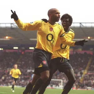 Birmingham City v Arsenal 2005-6 Print