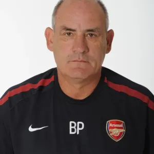 Boro Primorac (Arsenal 1st team caoch). Arsenal 1st Team Photocall and Membersday