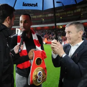 James DeGale Half-Time Chat Print