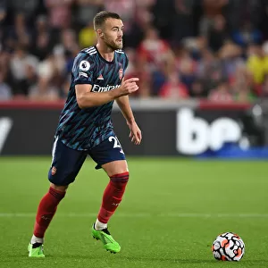 Brentford vs Arsenal: Calum Chambers in Action - Premier League 2021-22