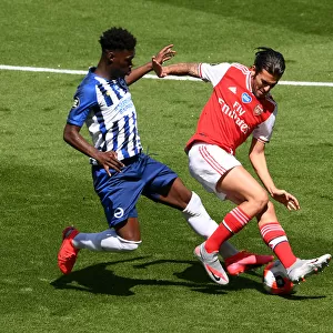 Arsenal 2019-20 Poster Print Collection: Brighton and Hove Albion v Arsenal 2019-20