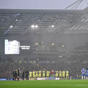 Brighton & Hove Albion vs Arsenal: Tribute to Roger Hunt in Premier League Clash (2021-22)