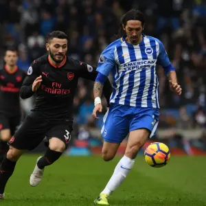 Brighton vs. Arsenal Showdown: Kolasinac vs. Schelotto