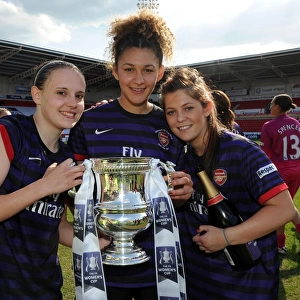 Arsenal Women Collection: Arsenal Ladies v Bristol Academy - FA Cup Final 2013
