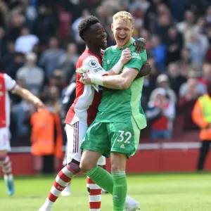 Bukayo Saka and Aaron Ramsdale Print