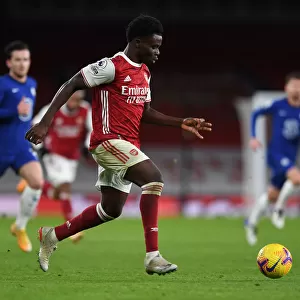 Bukayo Saka in Action: Arsenal vs. Chelsea, Premier League 2020-21