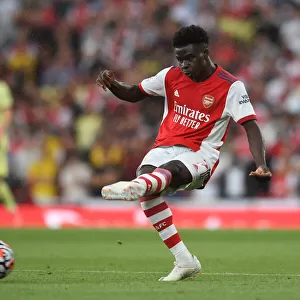 Bukayo Saka in Action: Arsenal vs. Chelsea, Premier League 2021-22