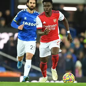 Bukayo Saka in Action: Arsenal vs Everton, Premier League 2020-21