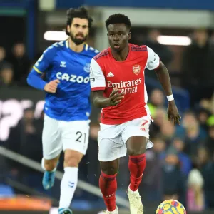 Bukayo Saka in Action: Arsenal vs Everton, Premier League 2020-21