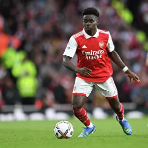 Bukayo Saka in Action: Arsenal vs. Liverpool, 2022-23 Premier League