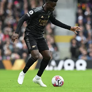 Bukayo Saka in Action: Arsenal's Star Performer Against Fulham, Premier League 2022-23
